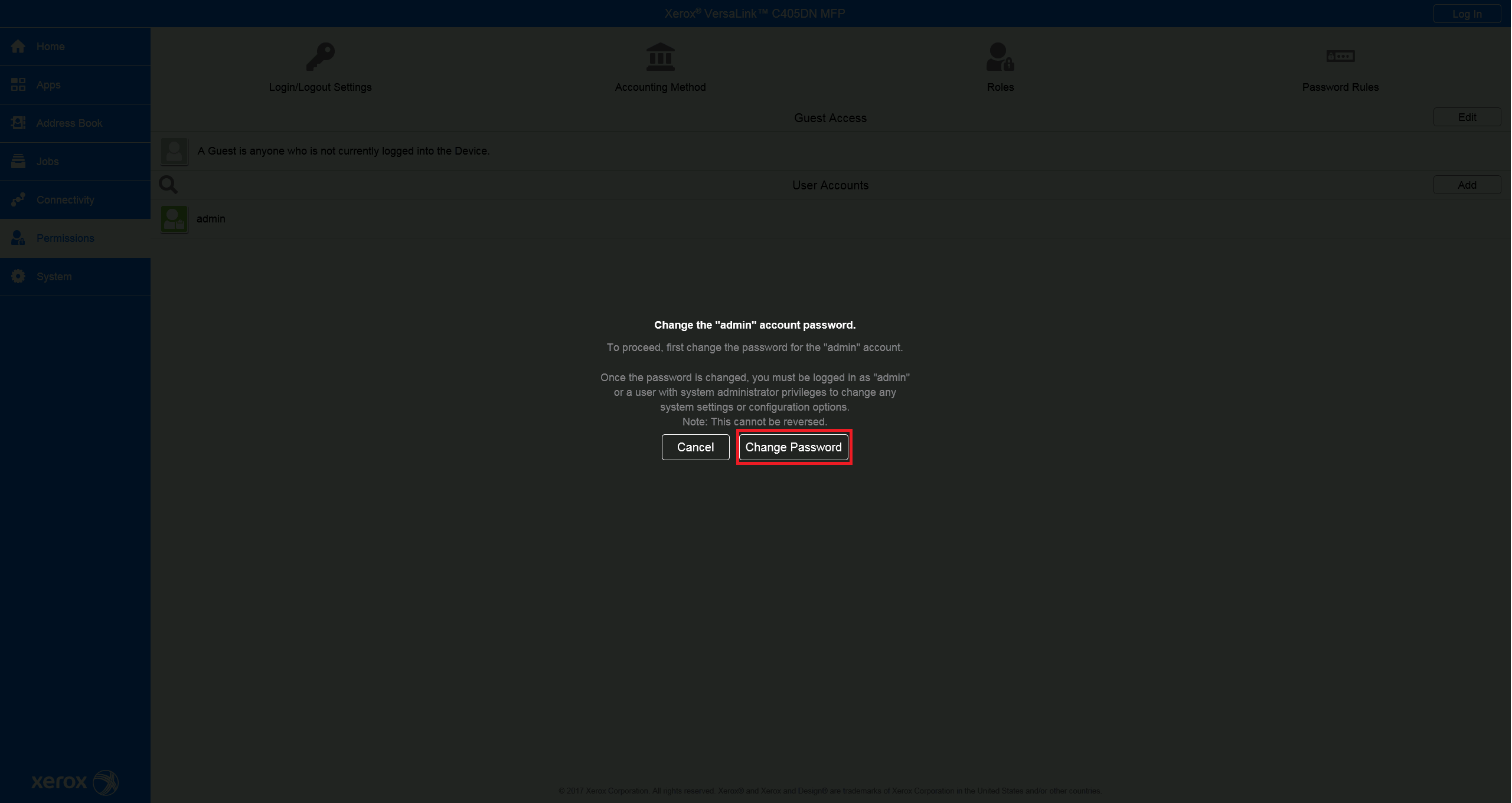 Xerox VersaLink EIP Configuration | YSoft SAFEQ documentation